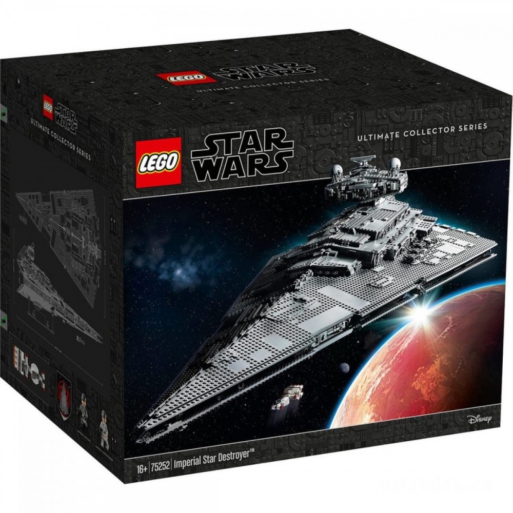 November Black Friday Sale - LEGO Star Wars: Imperial Celebrity Guided Missile Destroyer (75252 ) - Half-Price Hootenanny:£93