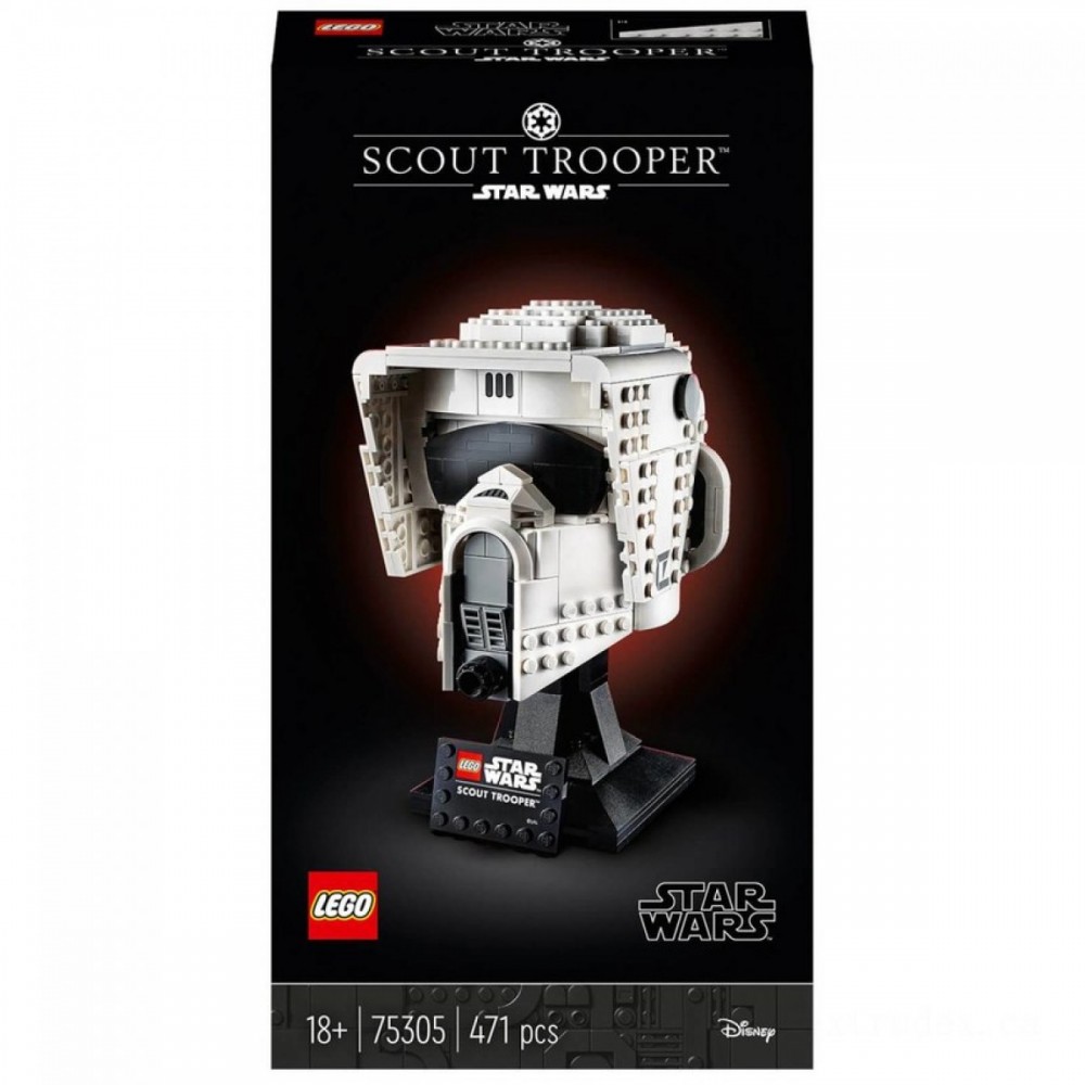 LEGO Star Wars: Scout Trooper Safety Helmet Set for Grownups (75305 )