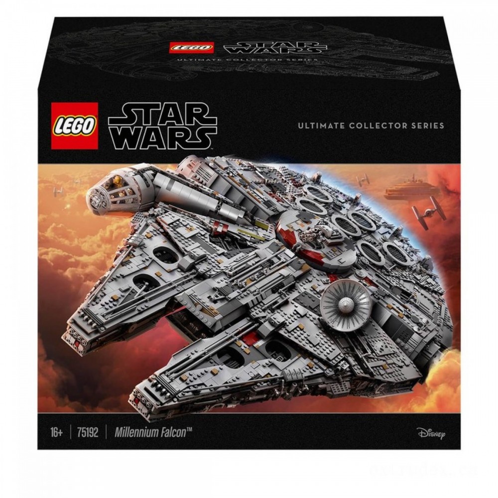 Discount - LEGO Star Wars Thousand Years Falcon Debt Collector Collection Prepare (75192 ) - Mother's Day Mixer:£86