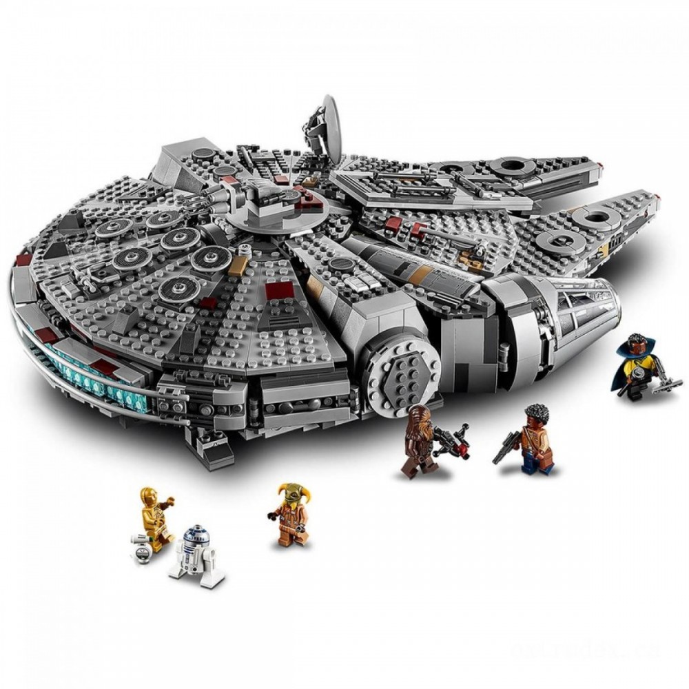 Unbeatable - LEGO Star Wars: Centuries Falcon Property Establish (75257 ) - Savings Spree-Tacular:£82
