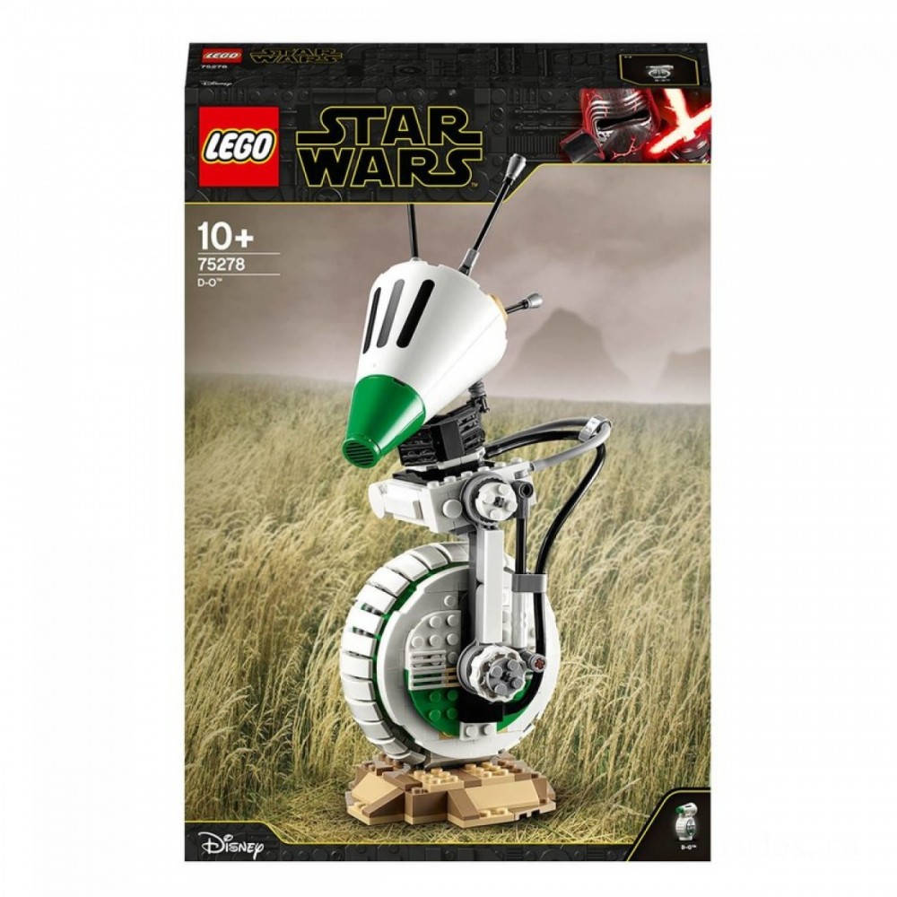 LEGO Star Wars: D-O Collectible Droid Structure Establish (75278 )