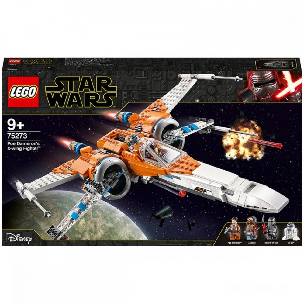 Members Only Sale - LEGO Star Wars: Poe Dameron's X-wing Competitor Playset (75273 ) - End-of-Season Shindig:£54