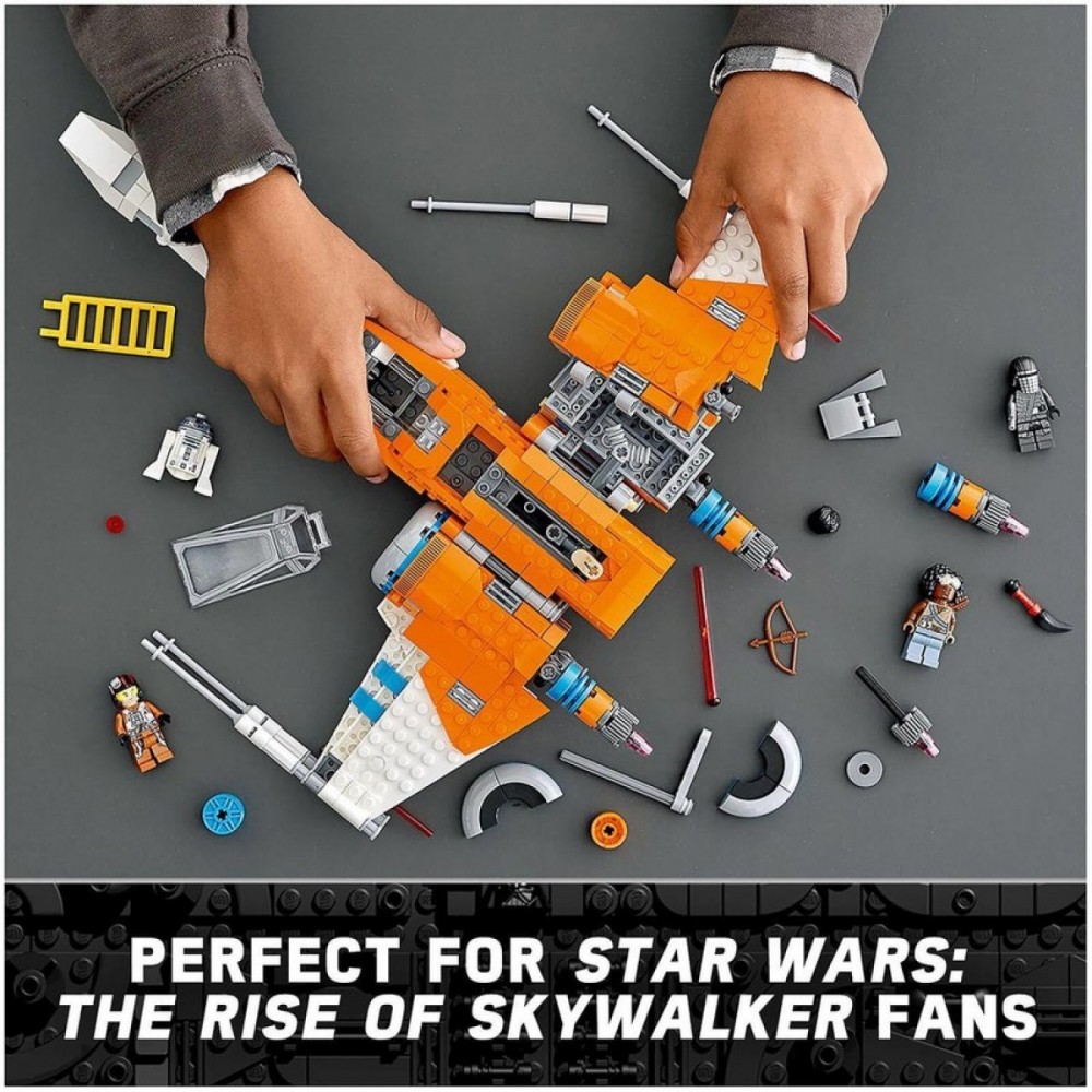 Mega Sale - LEGO Star Wars: Poe Dameron's X-wing Boxer Playset (75273 ) - Crazy Deal-O-Rama:£58
