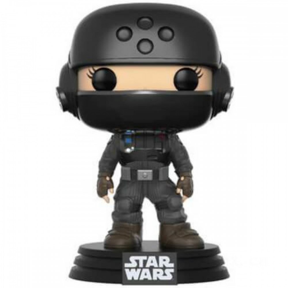 Superstar Wars: Fake 1 - Jyn w/Helmet EXC Funko Stand out! Vinyl fabric NY17