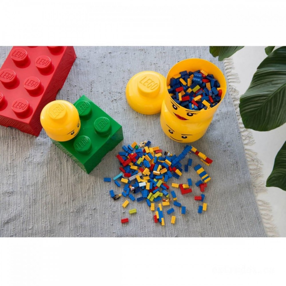 90% Off - LEGO Storage Head Crazy Big - Crazy Deal-O-Rama:£17