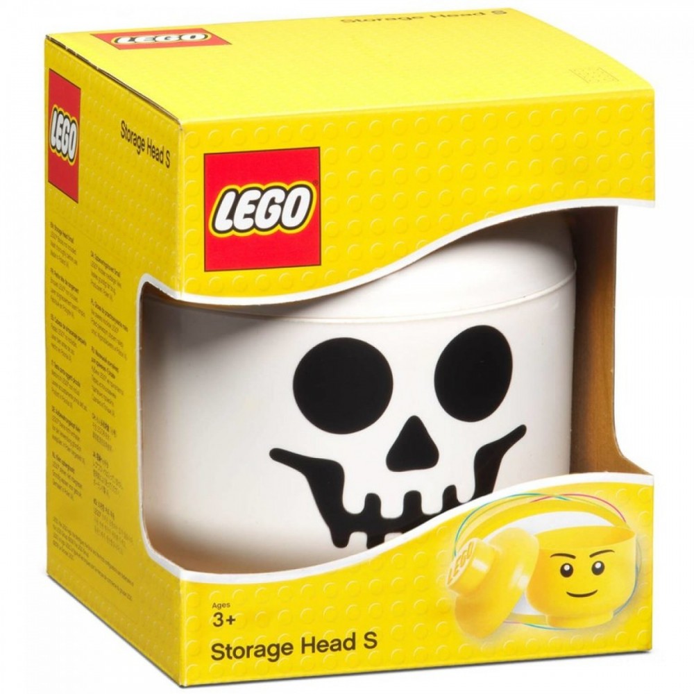 Stocking Stuffer Sale - LEGO Storage Space Skeletal System Scalp - Small - Mother's Day Mixer:£12