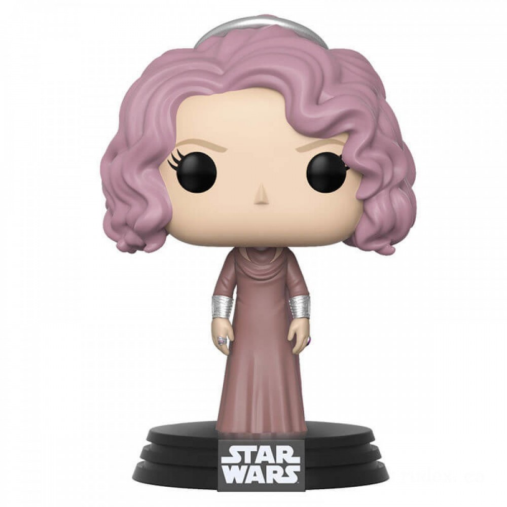 Superstar Wars Bad Habit Admiral Holdo Funko Stand Out! Plastic