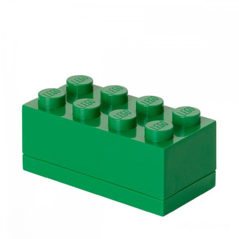 Bankruptcy Sale - LEGO Mini Container 8 - Dark Environment-friendly - Thrifty Thursday:£6