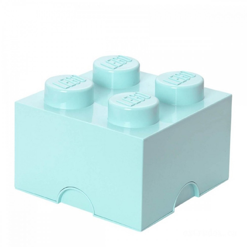 Cyber Monday Week Sale - LEGO Storing Brick 4 - Aqua - Sale-A-Thon:£15