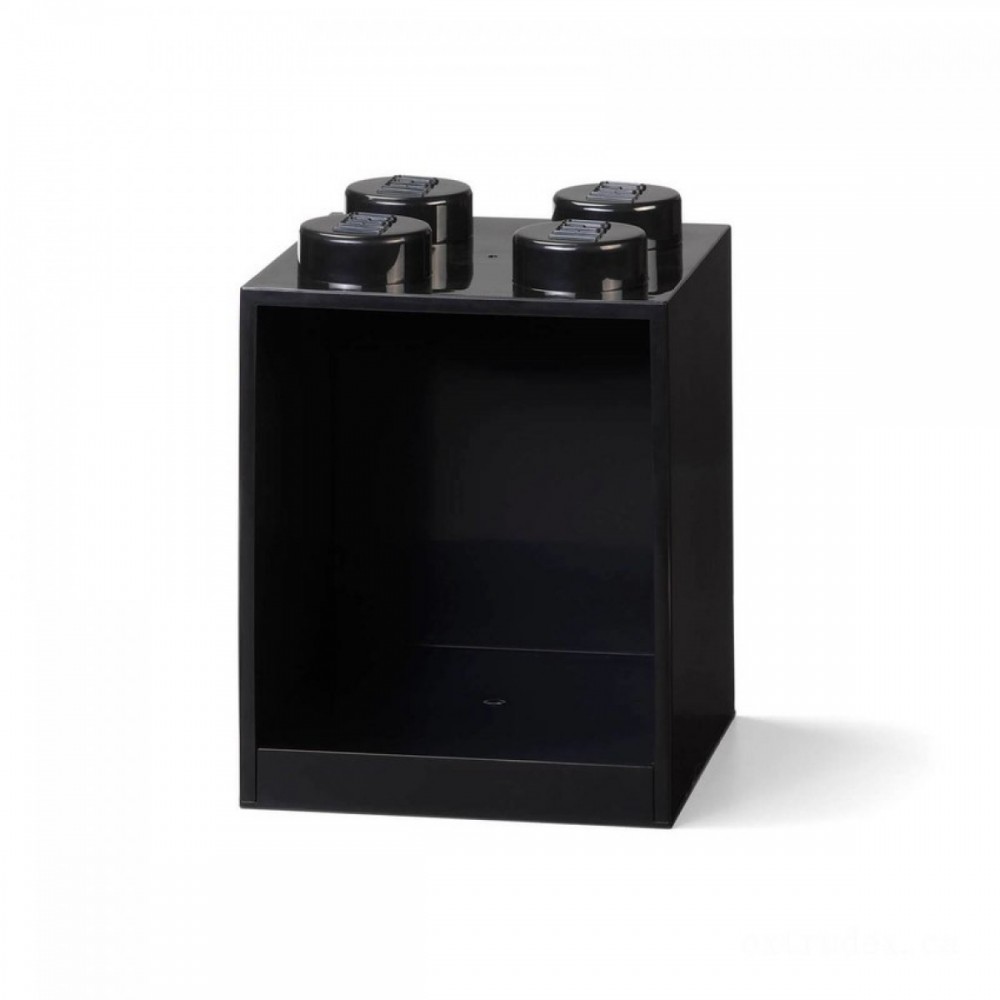 Special - LEGO Storage Space Block Shelf 4 - Dark - Hot Buy:£13