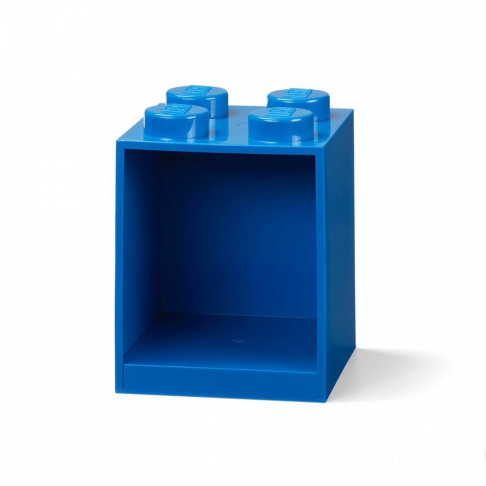 LEGO Storage Space Brick Rack 4 - Blue