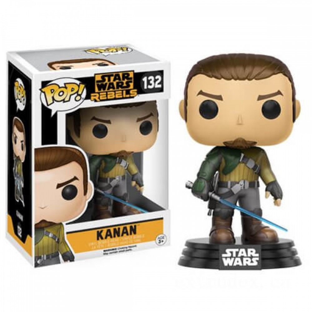 Star Wars Rebels Kanan Stand Out Plastic Bobble Scalp