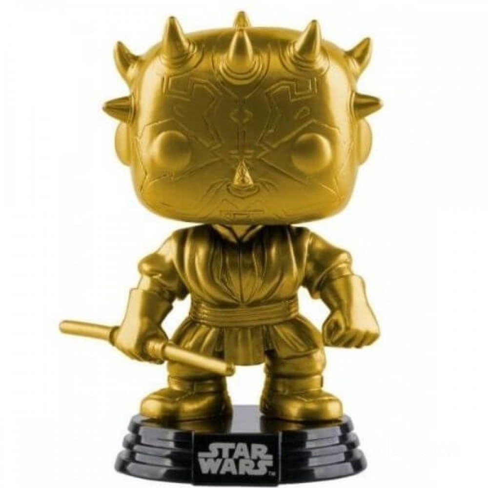 Superstar Wars - Darth Maul GD MT EXC Funko Stand Out! Vinyl