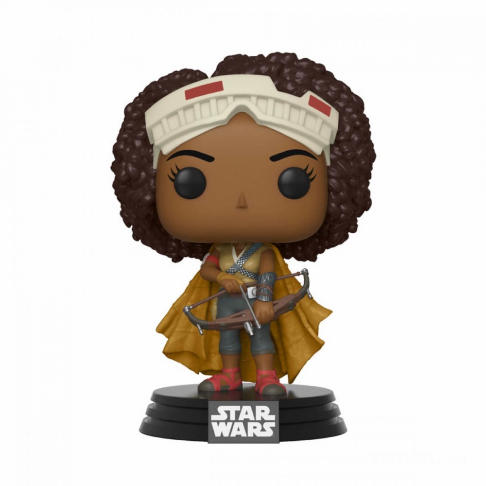 Star Wars The Surge of Skywalker Jannah Funko Stand Out! Vinyl fabric