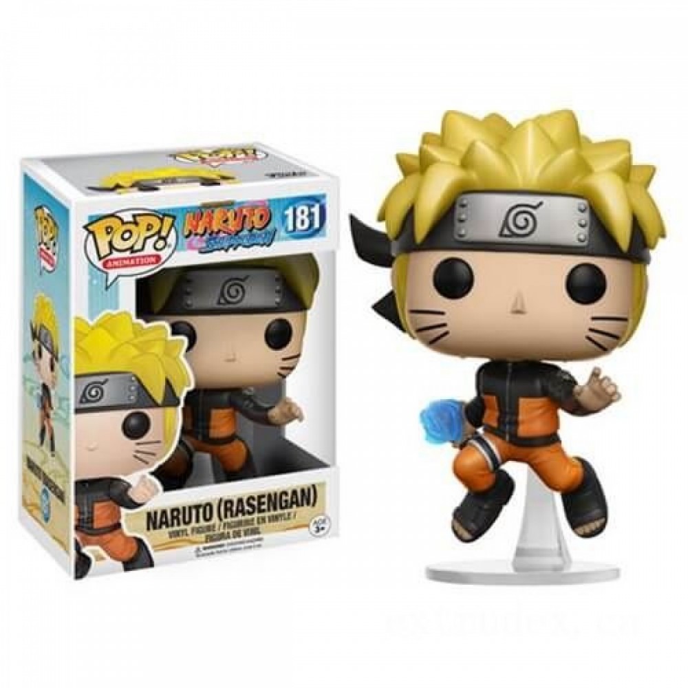 Naruto along with Rasengan Funko Pop! Plastic