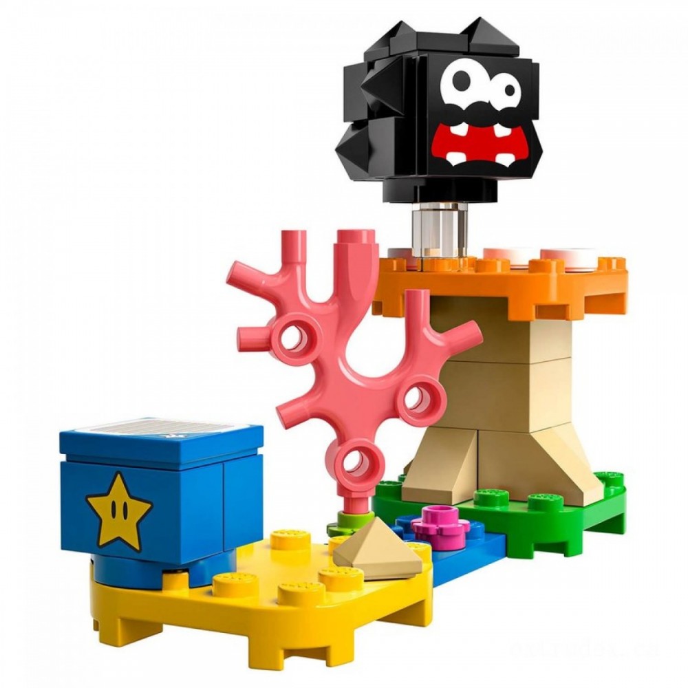 Holiday Shopping Event - LEGO  Super Mario : Fuzzy & Mushroom Platform Development Establish (30389 ) - Virtual Value-Packed Variety Show:£2