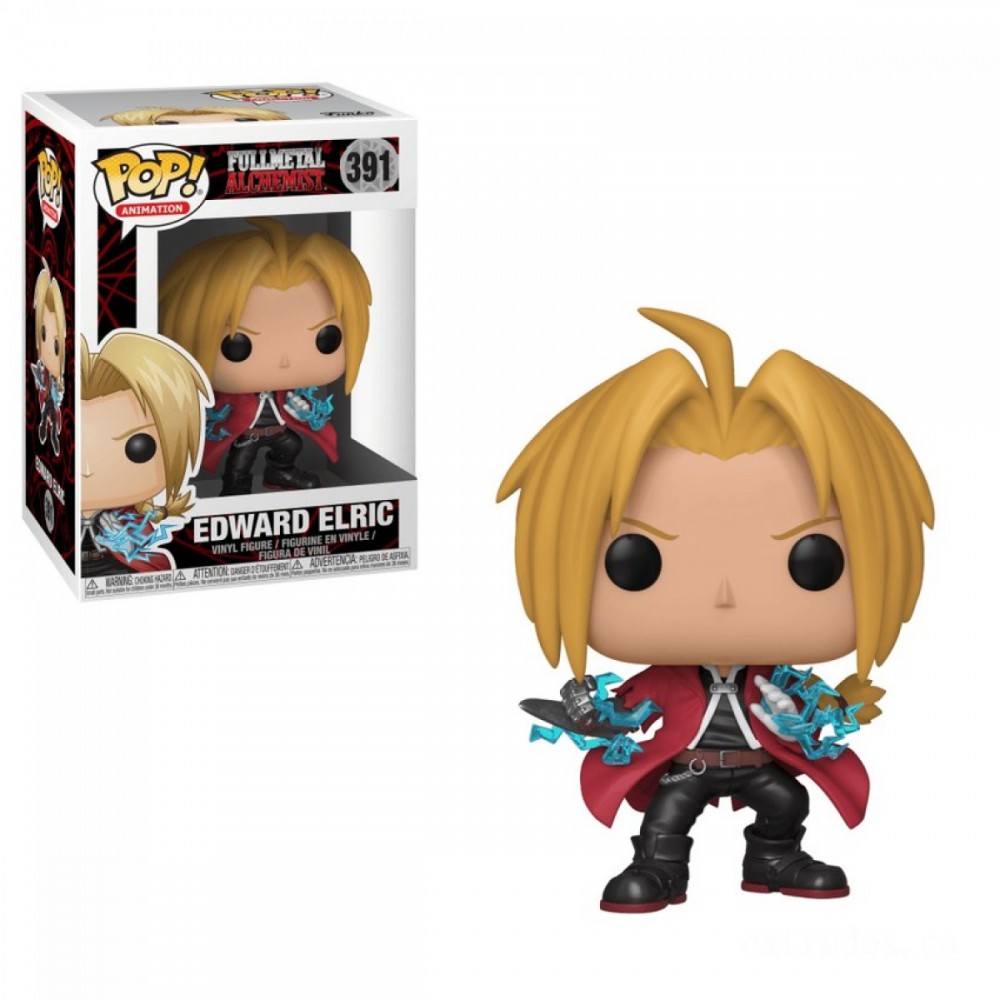 Fullmetal Sorcerer Edward Elric Funko Stand Out! Vinyl fabric