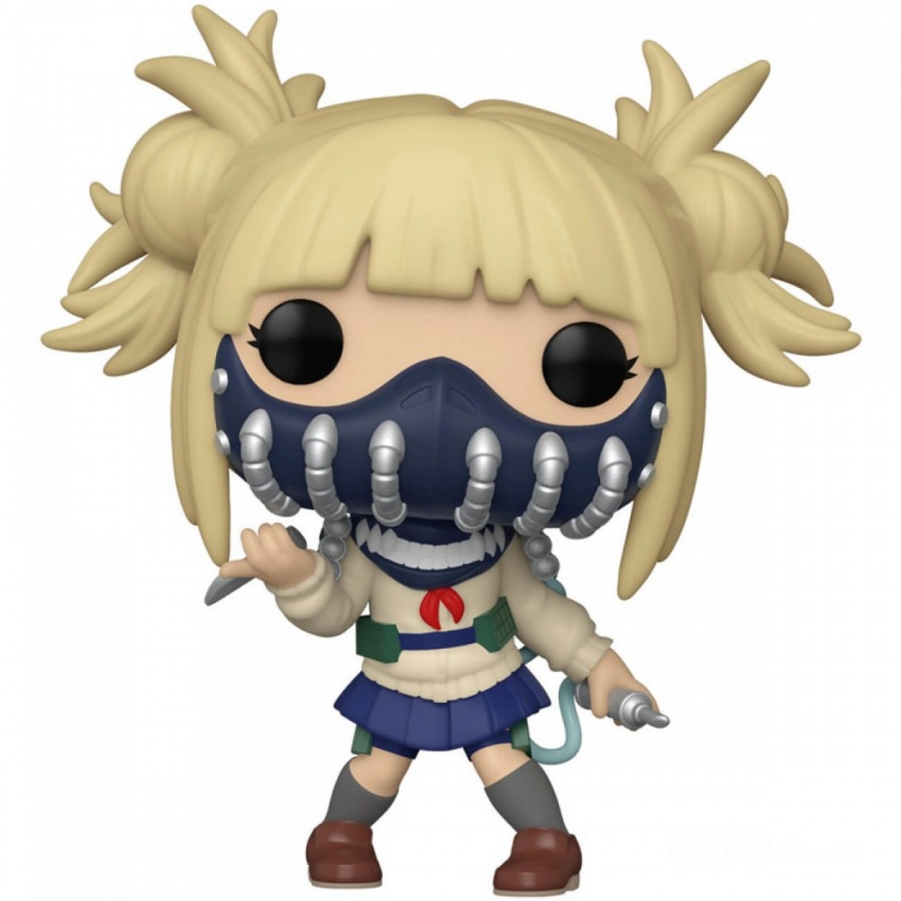 My Hero Academic Community Himiko Toga along with Face Cover Funko Stand Out! Vinyl fabric