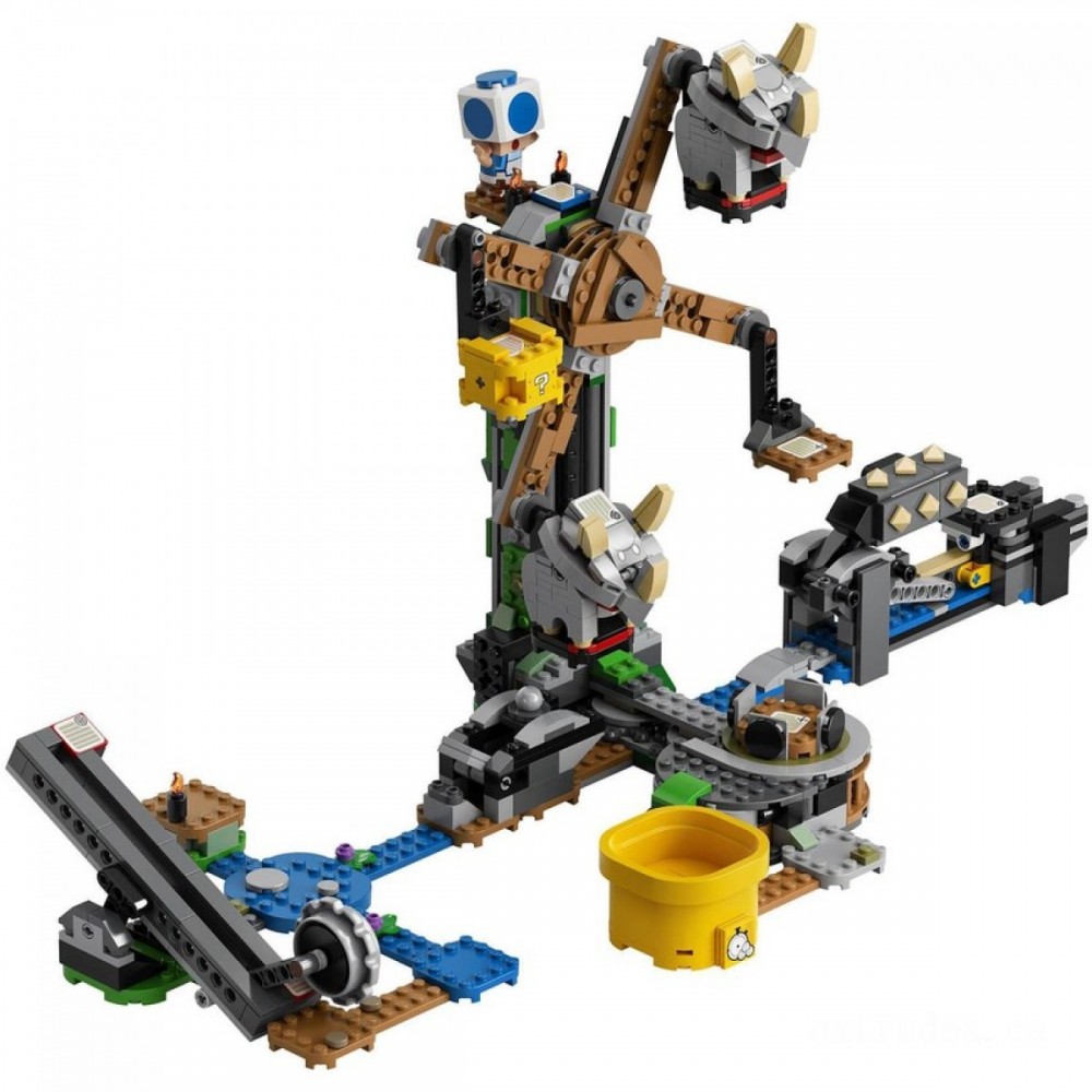 All Sales Final - LEGO Super Mario Reznor Presentation Development Specify (71390 ) - E-commerce End-of-Season Sale-A-Thon:£38[alc9665co]