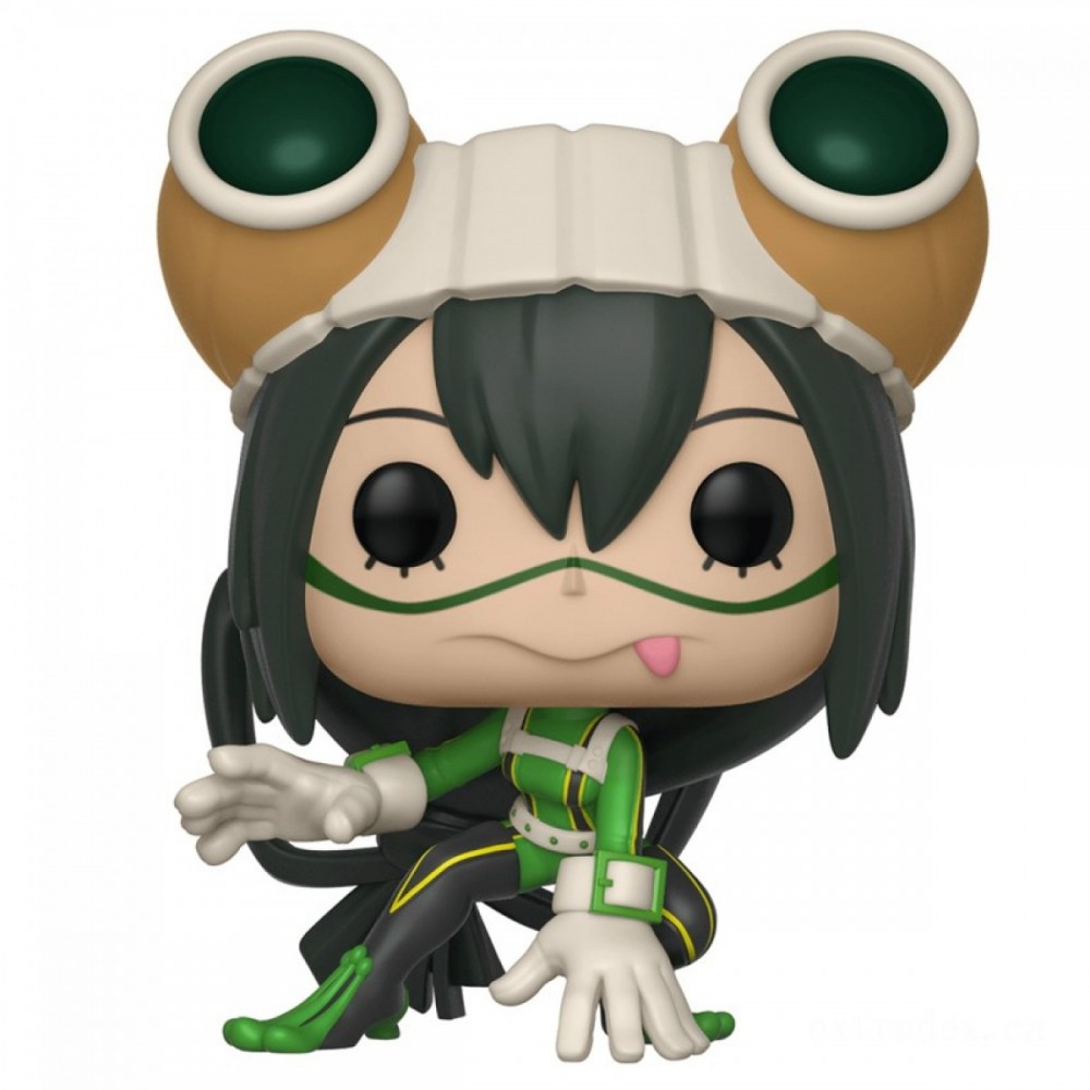 December Cyber Monday Sale - My Hero Academia Tsuyu Funko Stand Out! Vinyl - Click and Collect Cash Cow:£7