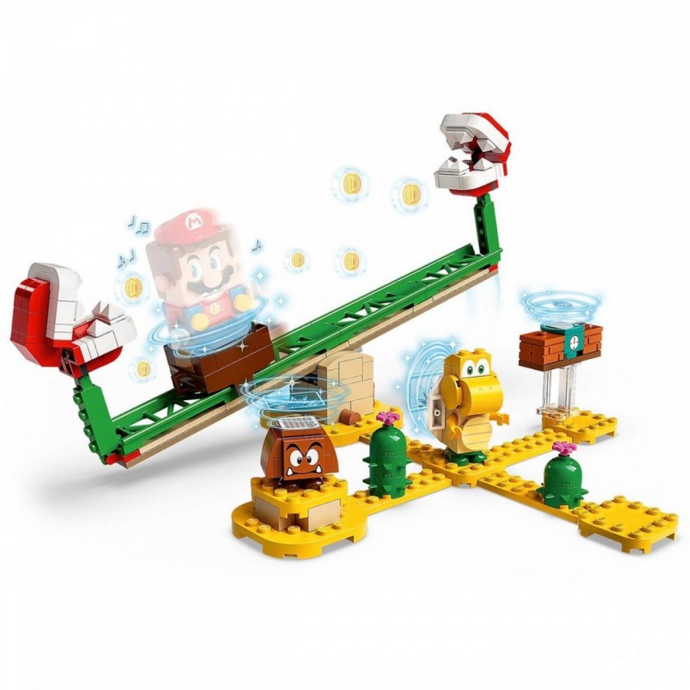 Summer Sale - LEGO Super Mario Piranha Plant Slide Development Set (71365 ) - Price Drop Party:£14[jcc9681ba]