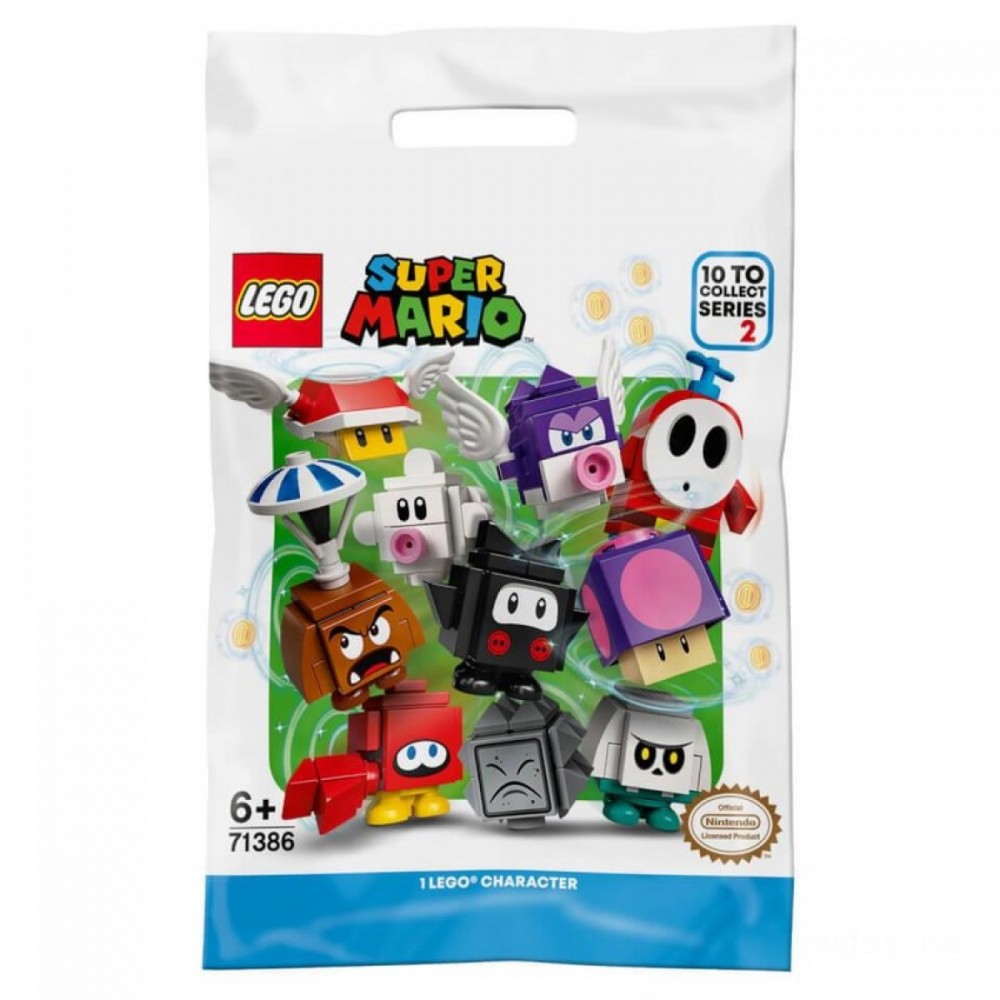 80% Off - LEGO Super Mario Personality Packs-- Set 2 (71386 ) - Price Drop Party:£2[nec9687ca]