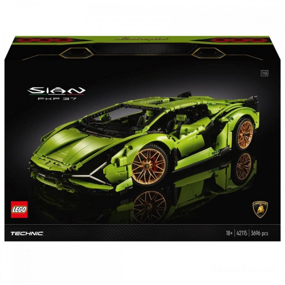 Special - LEGO Method: Lamborghini Sián FKP 37 Automobile Model (42115 ) - Fire Sale Fiesta:£88[jcc9689ba]