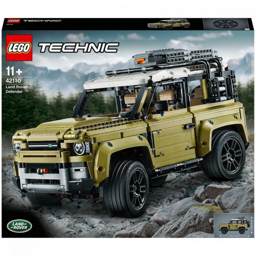 LEGO Technique: Land Rover Defender Enthusiast's Design Automobile (42110 )