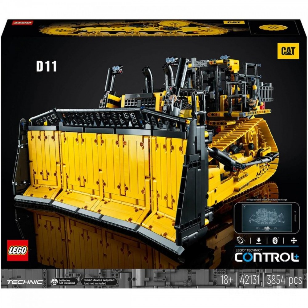 LEGO Method Pet Cat D11T Bulldozer Establish (42131 )