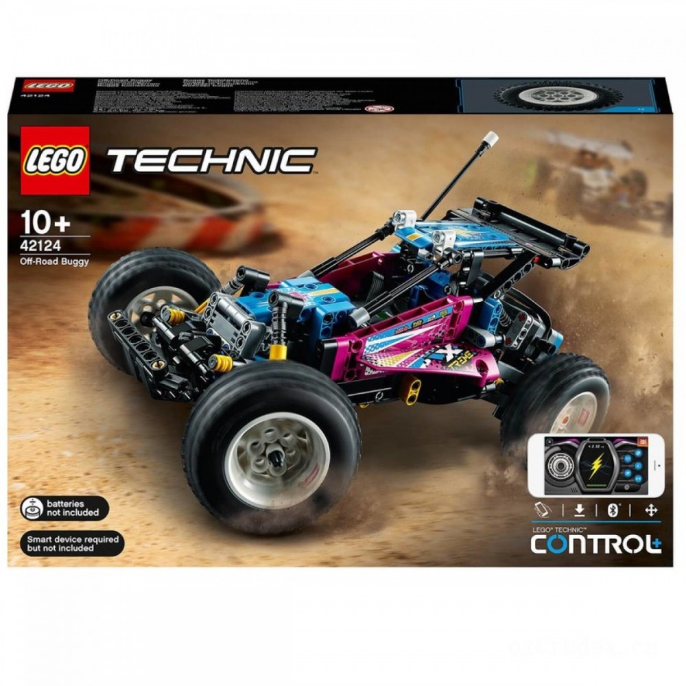 LEGO Technique: Off-Road Buggy App-Controlled RC Set (42124 )