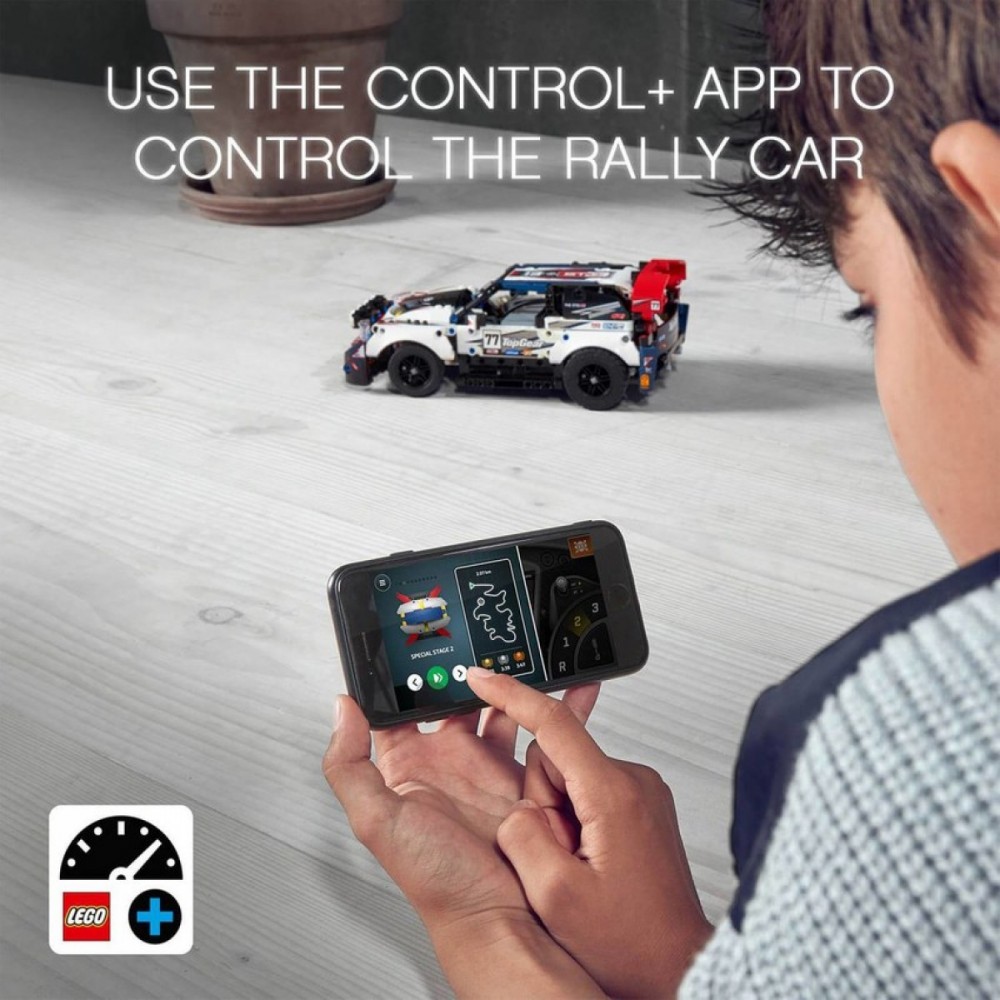 LEGO Method: App-Controlled Best Gear Rally Car RC Plaything (42109 )