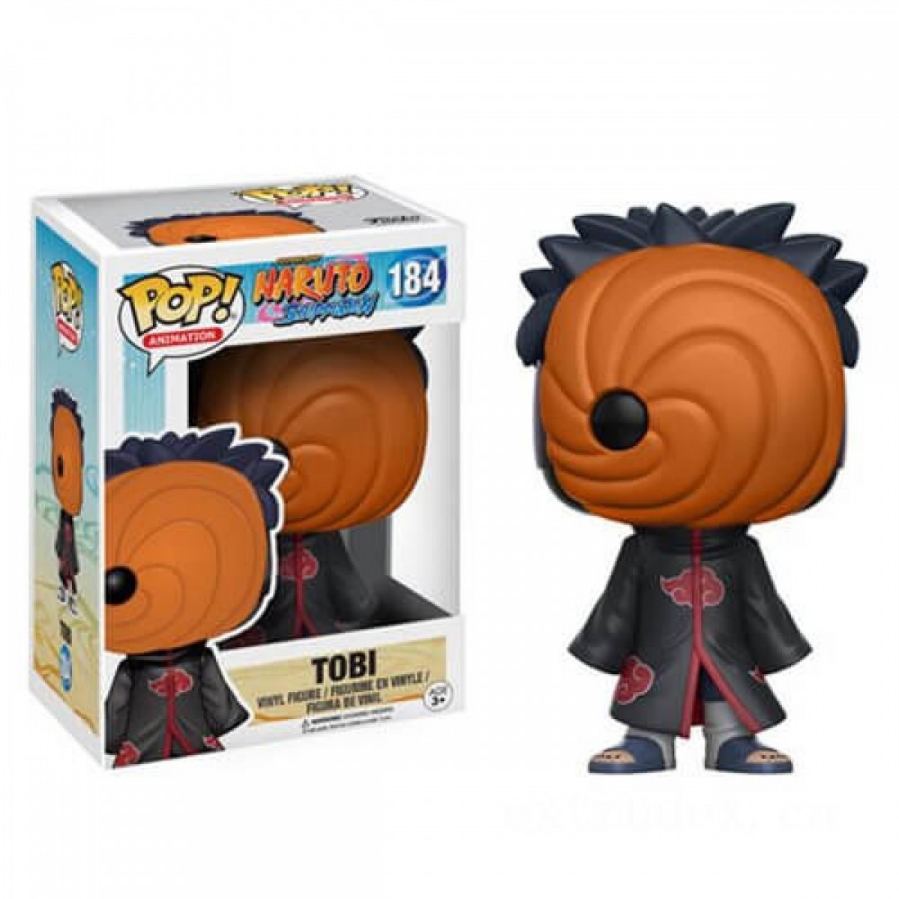 Final Sale - Naruto Tobi Funko Stand Out! Plastic - Spectacular:£8