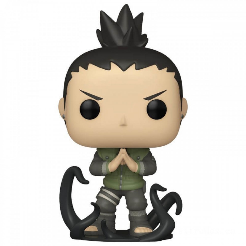 Can't Beat Our - Naruto S6 Shikamaru Nara Funko Stand Out! Vinyl fabric - Off:£7