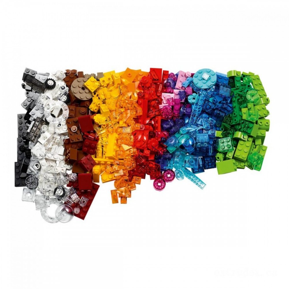 While Supplies Last - LEGO Classic: Creative Transparent Bricks Tool Establish (11013 ) - Curbside Pickup Crazy Deal-O-Rama:£15[alc9730co]