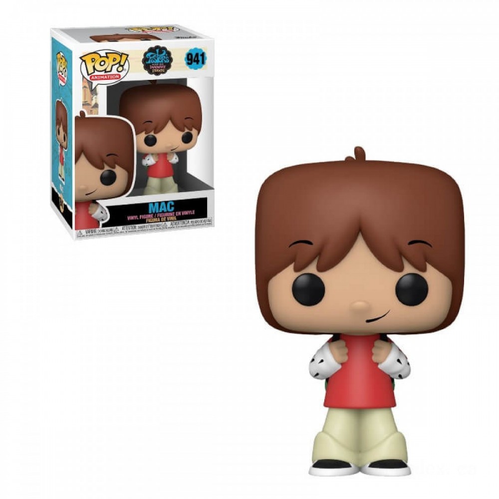 Foster's Property For Imaginary Pals Mac Computer Funko Stand Out! Plastic