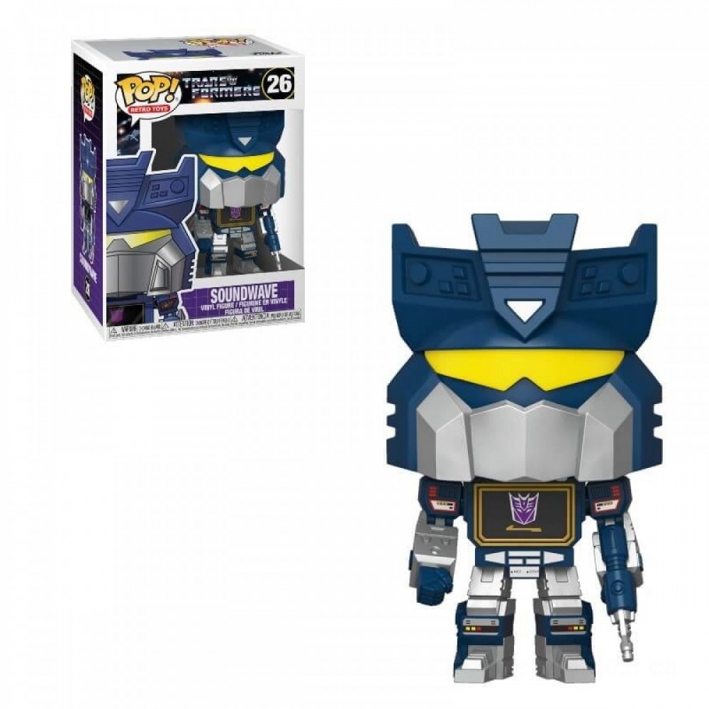 Best Price in Town - Transformers Soundwave Funko Pop! Plastic - Blowout Bash:£7