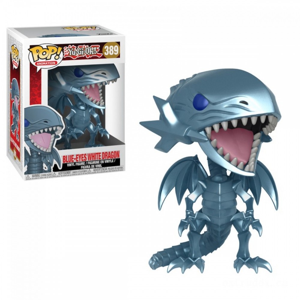 Yu-Gi-Oh! Blue Eyes White Monster Funko Stand Out! Plastic