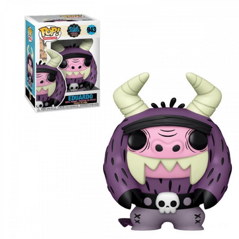 Foster's Residence For Imaginary Friends Eduardo Funko Stand Out! Vinyl
