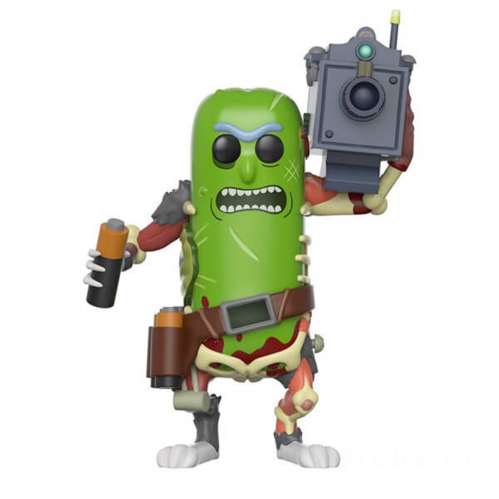 Rick & Morty Pickle Rick with laser Funko Stand out! Vinyl