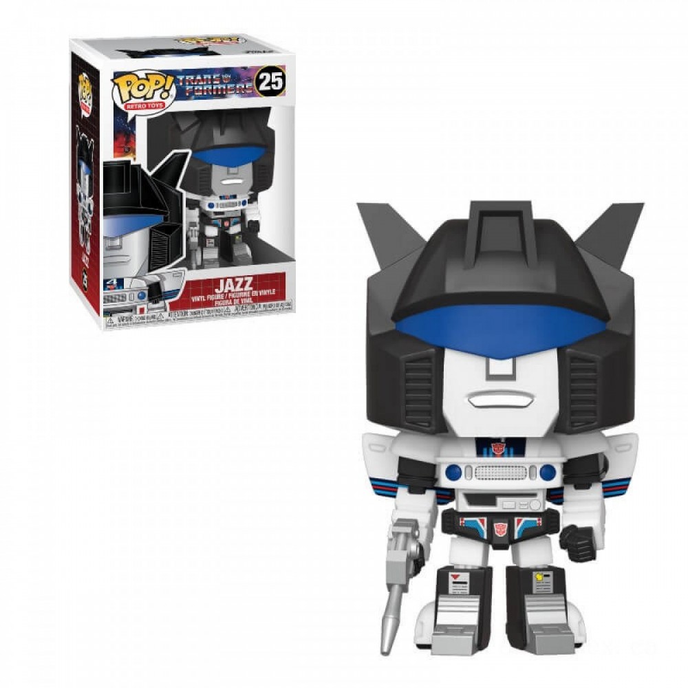 Transformers Jazz Music Funko Stand Out! Vinyl fabric