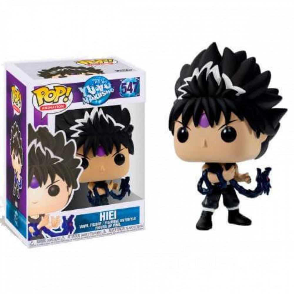 Everyday Low - Yu Yu Hakusho Hiei EXC Funko Stand Out! Vinyl fabric - Christmas Clearance Carnival:£12