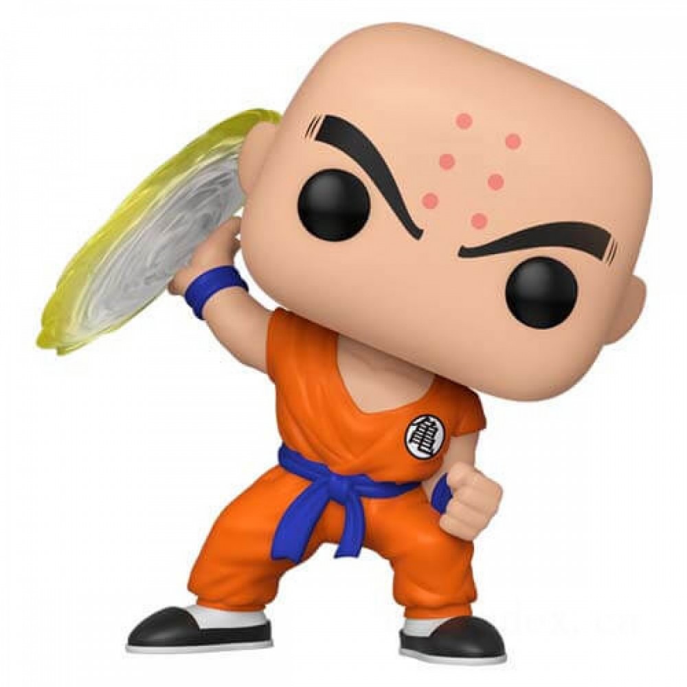 Monster Ball Z Krillin Funko Stand Out! Vinyl fabric