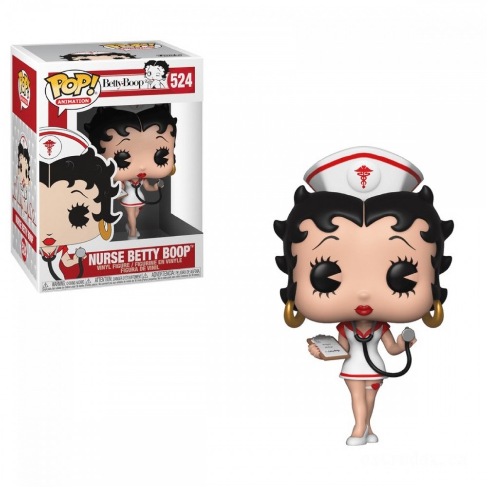 June Bridal Sale - Betty Boop Registered Nurse Funko Stand Out! Vinyl - Thrifty Thursday:£8