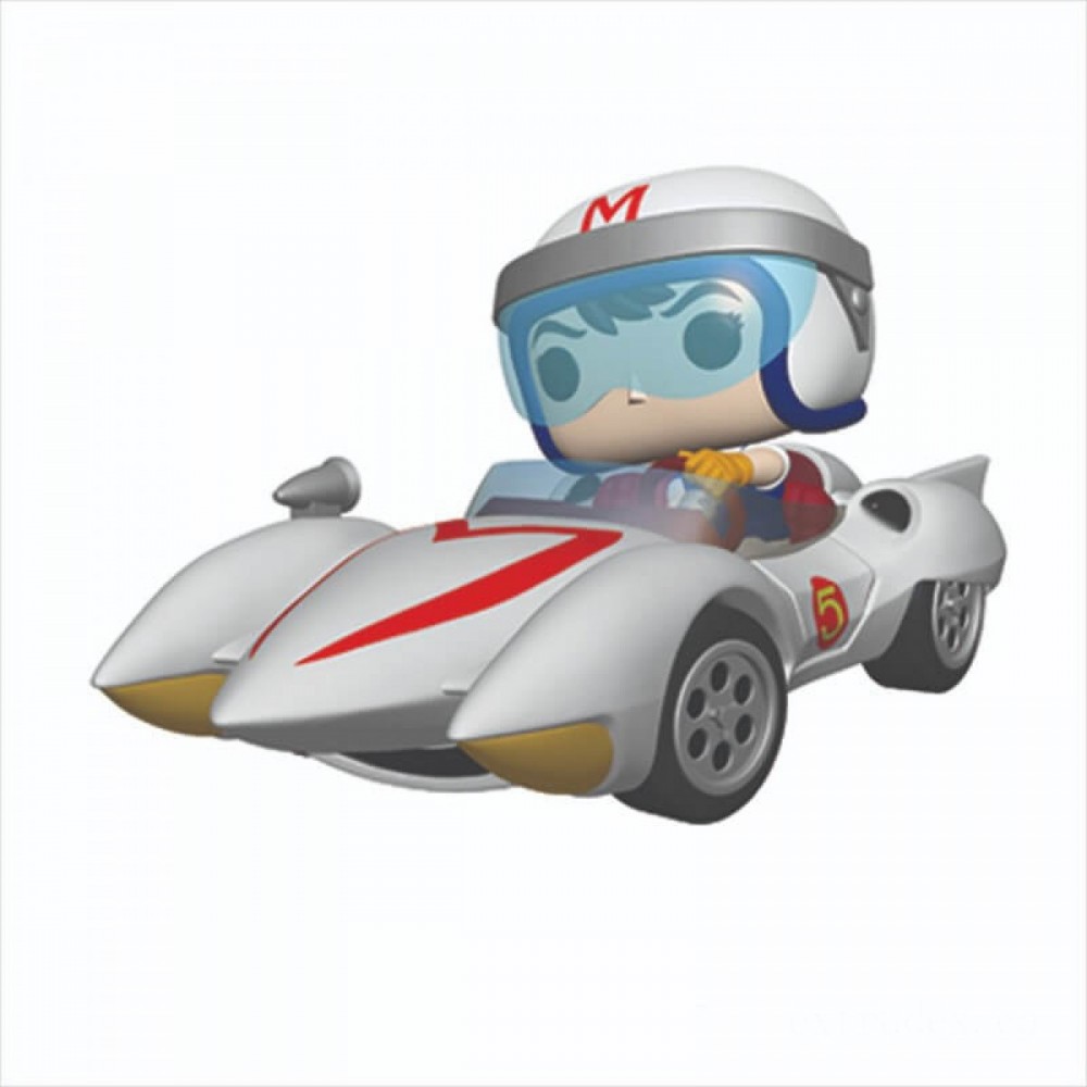 Speed Racer Velocity with Mach 5 Funko Funko Stand out! Ride