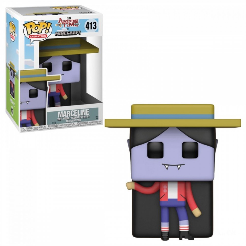 Journey Opportunity x Minecraft Marceline Funko Stand Out! Plastic