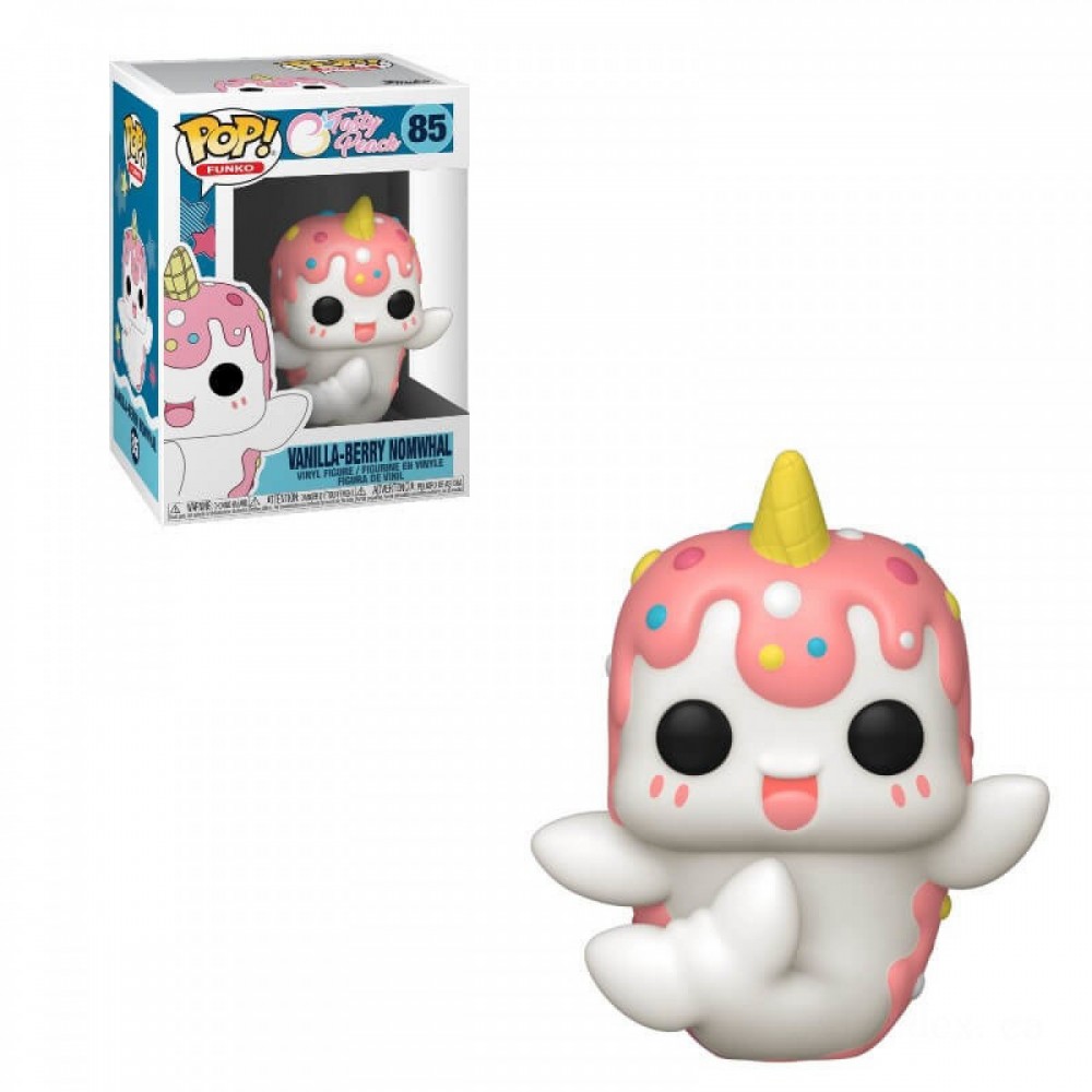 Tasty Peach Nomwhal Funko Stand Out! Vinyl