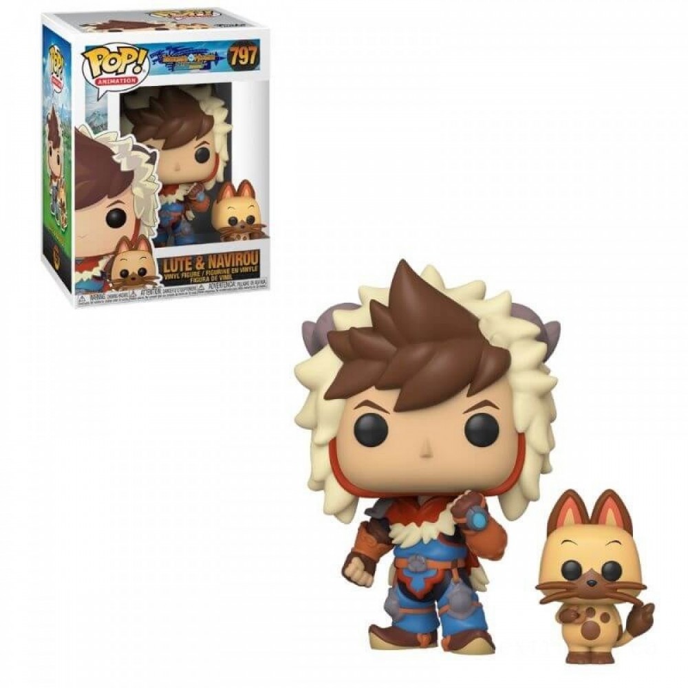 Valentine's Day Sale - Creature Hunter Lute with Navirou Funko Stand Out! Vinyl fabric - Closeout:£8