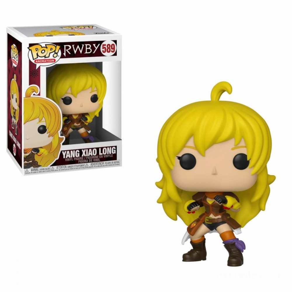 Veterans Day Sale - RWBY Yang Xiao Long Funko Stand Out! Plastic - President's Day Price Drop Party:£8
