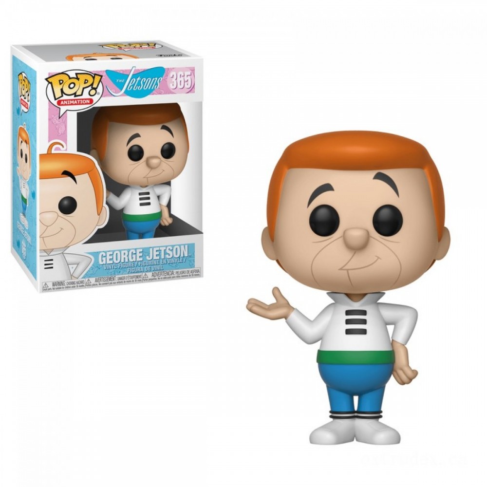 All Sales Final - The Jetsons George Funko Stand Out! Vinyl - Spring Sale Spree-Tacular:£7