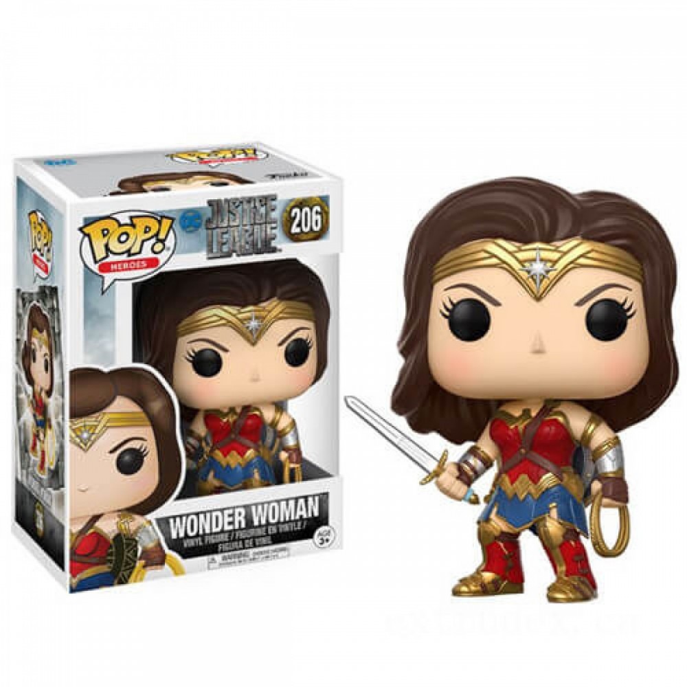 Compensation Game Wonder Female Funko Stand Out! Vinyl fabric